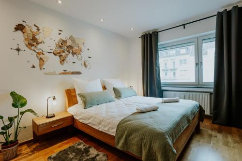 Atlas Apartment Essen, 3 Zimmer, Uniklinik, Messe, Parkplatz, Balkon