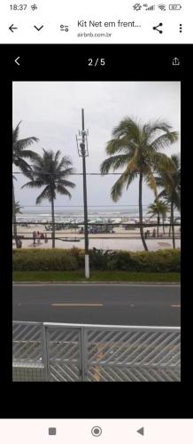 Kit Net em frente a praia in โนวามิริง