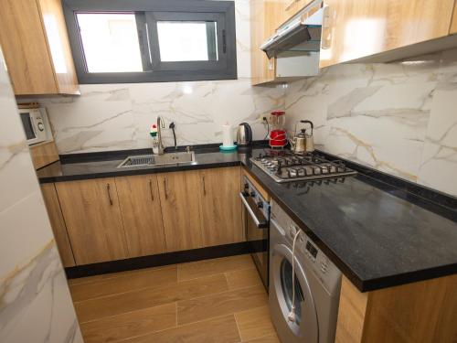 bucătărie, Luxury Vista Mar Apartment in Martil