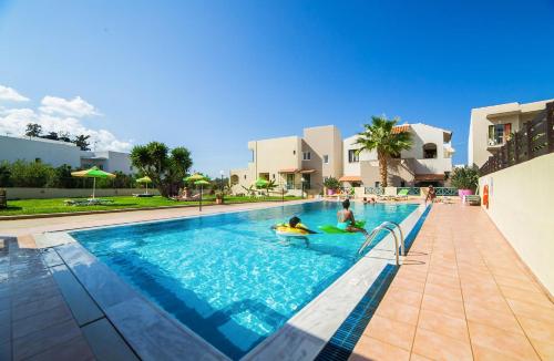 Swimming pool, Theoni Apartments near mama mia