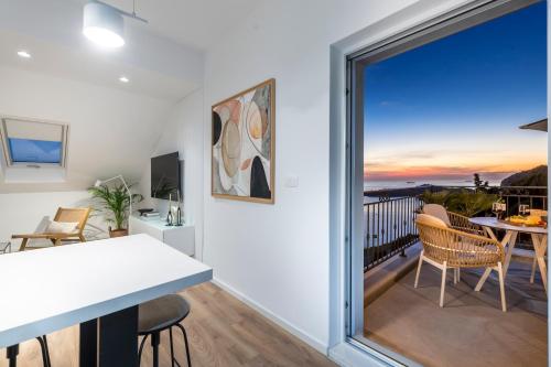 Erkély/terasz, Apartment Val in Cibaca