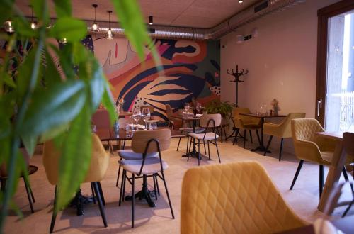 greet hotel Limoges Nord - 레스토랑