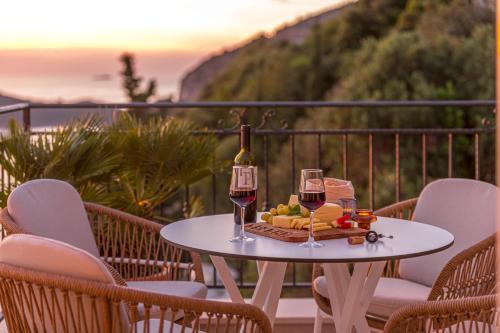 Erkély/terasz, Apartment Val in Cibaca