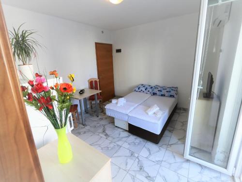 1 double bed
