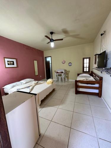1 double bed, 2 sofa beds
