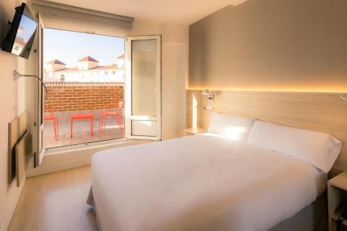 1 double bed