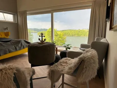 #4 Ommi Kese Suite PIRAT Sauna Balkon Seeblick in Olpe, Deutschland