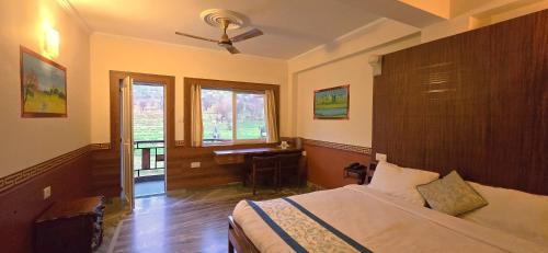 1 double bed