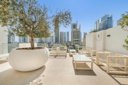 Luxury new studio Dubai Marina 10min to the beach, Dubái (foto 6)