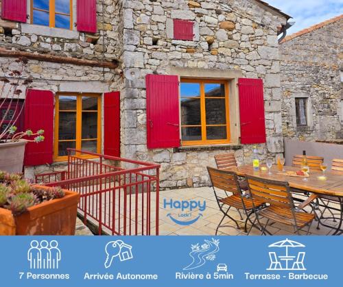 Maison Le Levant à Chauzon gîte à louer Chauzon