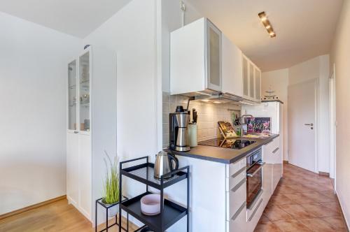 bucătărie, Ferienwohnung Aurum in Koserow