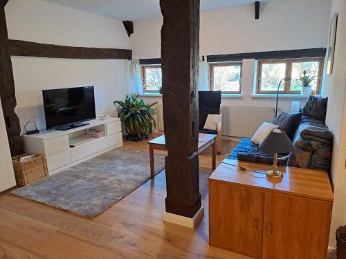 設施, Ferienwohnung Gitta in 呂特延堡