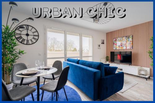 L Urban Chic - Wifi - Terrasse - Parking - 4p - RER - Paris - A6 - Orly