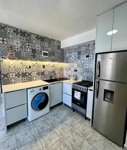 Kitchen, Amazing apt ocean view, 10 min Airport in Maiquetía