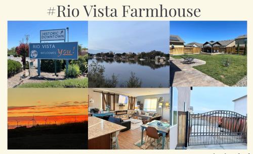 . #stayRioVista Farmhouse near river- Entire House with RV parking