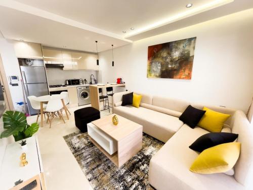 Residence La Reine II 24H Reception Cosy & Central Apartment 1 Minute Near To MOHAMMED V SPORTS COMPLEX 5 Min By Car To Ain Diab Corniche With Optical Fiber Wifi Casablanca, Casablanca (fotografie 9)