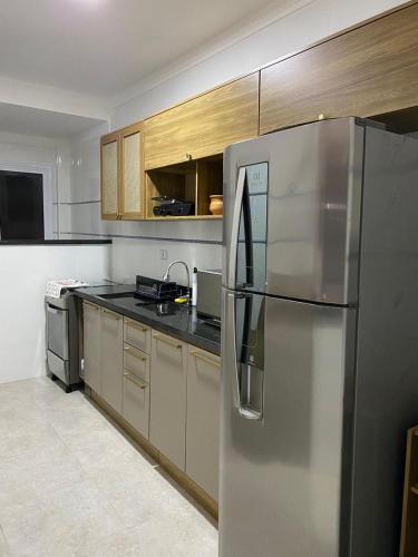 Lindo Apartamento Frente Mar in วีลาบัลเนียเรีย