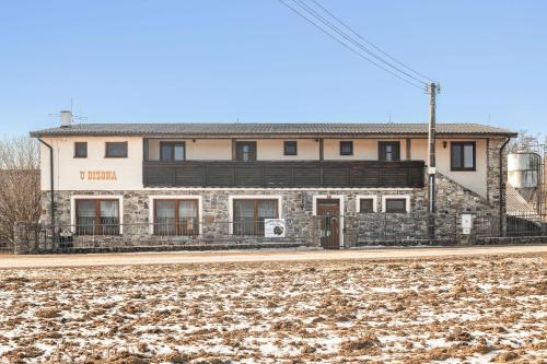 外部景觀, Penzion U Bizona in 塞德萊茨柏斯
