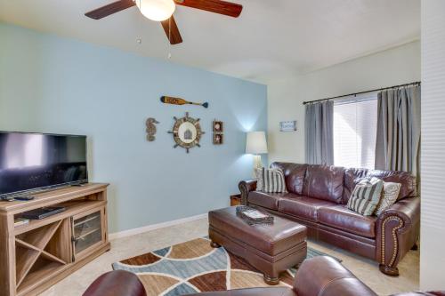 Padre Island Condo with Pool Access - Walk to Beach! in Corpus Christi, USA