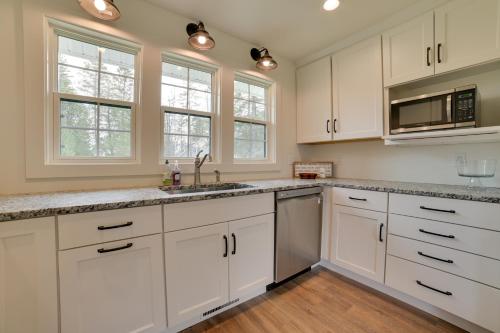 Cabin on Inland Waterway River with Boat Dock! in Cheboygan, USA