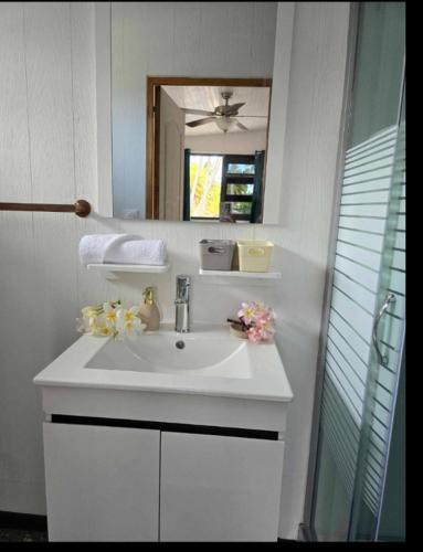 Tematavainui lodge in Tikehau Atoll