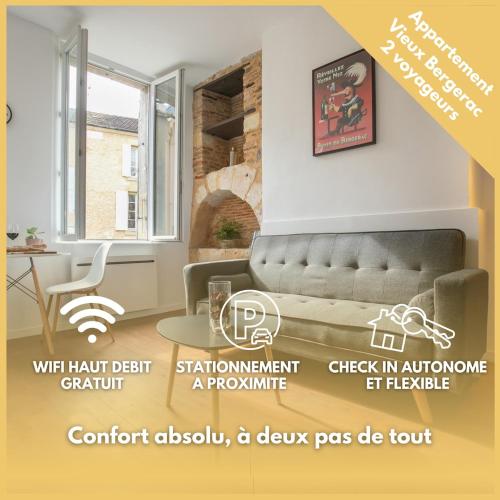 Escapade de Charme T2 Centre Historique Bergerac - Location saisonnière - Bergerac