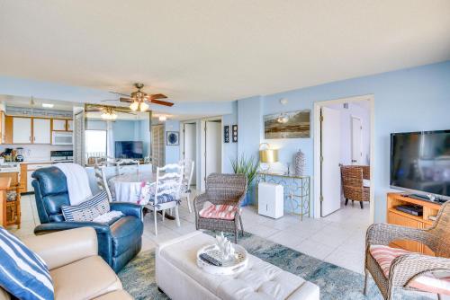 Ormond Beach Ocean-View Condo with Private Balcony! in Ormond Beach, USA