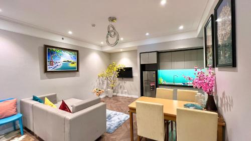 ALTARA Quy Nhơn - RUBY Luxury Apartment - 공용 라운지/TV 시청 구역