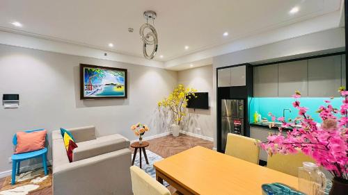 ALTARA Quy Nhơn - RUBY Luxury Apartment - 공용 라운지/TV 시청 구역
