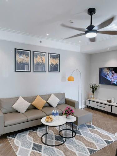ALTARA Quy Nhơn - RUBY Luxury Apartment - 공용 라운지/TV 시청 구역