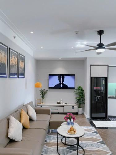 ALTARA Quy Nhơn - RUBY Luxury Apartment - 공용 라운지/TV 시청 구역