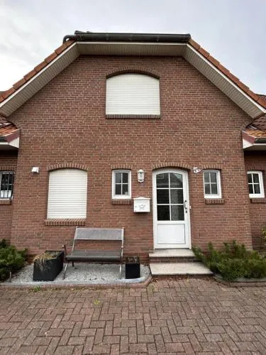 Kiebitznest in Dornum, Deutschland