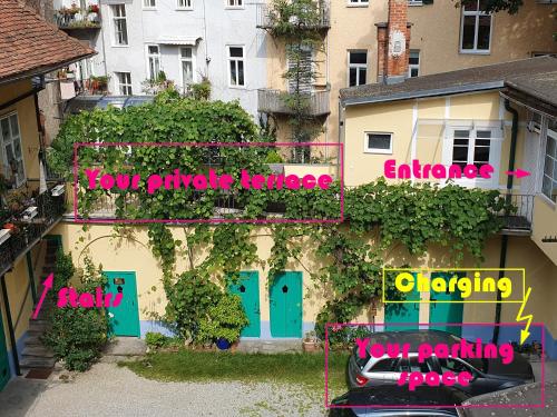 Top at Park, das luxuriöse Appartement mit Terrasse und Parkplatz im Herzen von Graz, Graz (Foto 7)