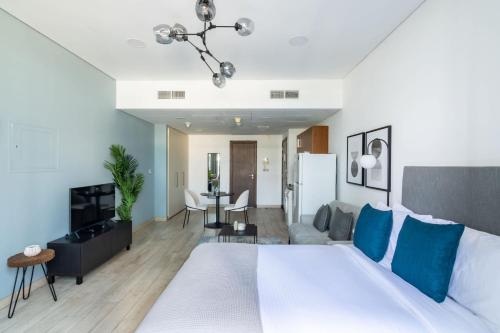 Silkhaus elegant studio in the central DIFC with balcony and city views, Dubaj (fotografie 4)