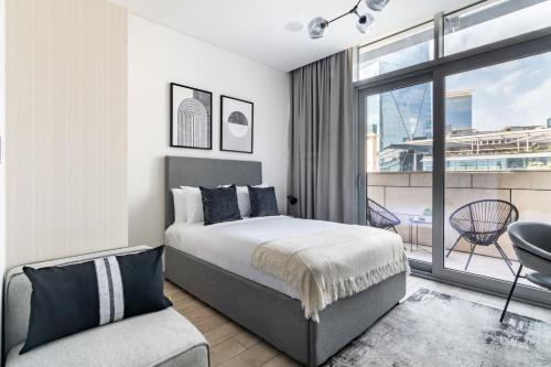Silkhaus stunning studio in central DIFC with balcony, Dubaj (fotografie 4)