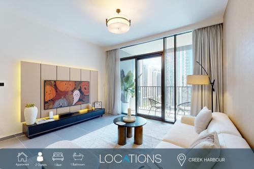 Creek Edge - Elegant One Bedroom in Creek Habour, Dubái
