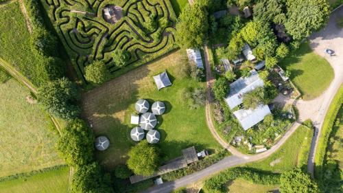 Private Yurt gîte à louer Fairmile