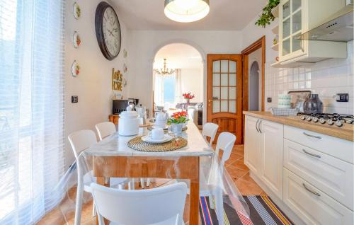 virtuve, Villa Silvia in Coreglia Ligure