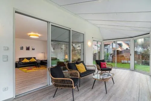 Ferienwohnung am Enzufer mit Wintergarten Bad Wildbad im Schwarzwald in Bad Wildbad, Deutschland