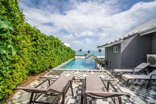 mona seaview pool villa beach front AoYon Beach
