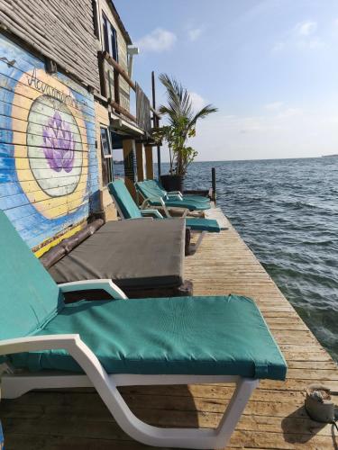 Kilátás, Casa Acuarimantima in Isla Tintipan