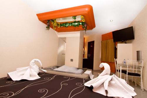 Hotel & Motel Hacienda Jiutepec in มอกเตซูมา