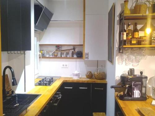 مطبخ, Loft PLAYA -60m- & TRABAJO -online- in La Bolera