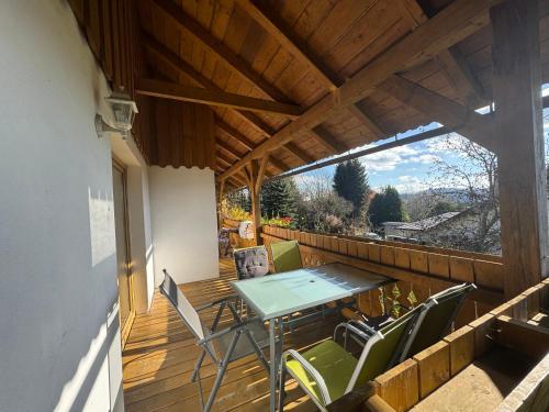 Balkons/terase, Apartmány Šumava Boubín (Apartmany Sumava Boubin) in Lenora