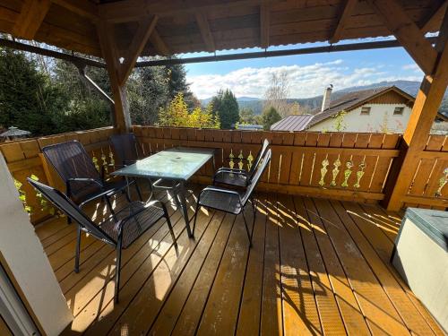 Balkons/terase, Apartmány Šumava Boubín (Apartmany Sumava Boubin) in Lenora