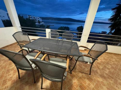 Apartment in Seline with sea view, terrace, WiFi, washing machine 4209-2, Seline (fotografie 5)