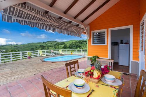 2 Bungalows avec Piscine in Le Marigot