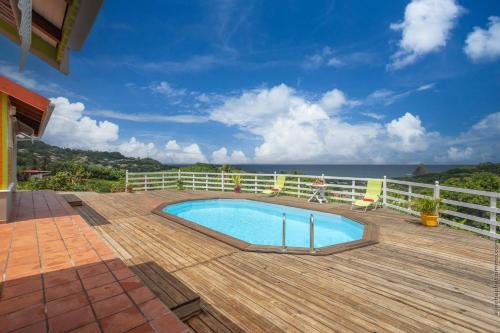 Instalaciones, Bungalow avec piscine au cœur de la campagne Vert in Le Marigot