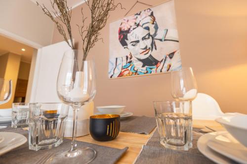 Bautzen Living Appartement - Zentrumslage Parkplatz Babybett in Bautzen