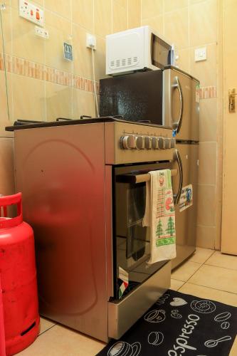 ห้องครัว, Sunnyside Apartment in ไนโรบี